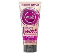 Sunsilk, Trattamento Intensivo 1 Minute Wow, Maschera Capelli Crespi e Spenti, con Shine Complex, Linea Scintille di Luce, per Capelli Luminosi, Idratati e Setosi, Azione Ultra-Rapida, 180 ml