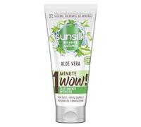 Sunsilk, Trattamento Intensivo 1 Minute Wow, Maschera Capelli Secchi, con Aloe Vera, 98% di Ingredienti di Origine Naturale, Senza Siliconi, Coloranti e Oli Minerali, 180ml