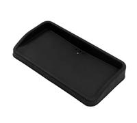 SunsoilGiant 1 Supporto palline Golf Silicone Morbido con Bordi Rialzati E Drenaggio per Indoor E Outdoor Adatto per Raccolta Palline, Nero