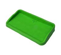 SunsoilGiant 1 Supporto palline Golf Silicone Morbido con Bordi Rialzati E Drenaggio per Indoor E Outdoor Adatto per Raccolta Palline, Verde