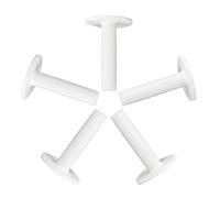 SunsoilGiant 5 Pezzi Golf Range Tee Tappetino Pratica Tee Supporto Tee Marcatore Posizione Palla in Plastica Resistente per Allenamento Indoor E Outdoor Adatto a, 76 Millimetri