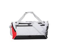 SunsoilGiant Borsa Da Viaggio con Scomparto per Scarpe, Borsa Sportiva Da Multiuso, Borsa Da Viaggio Grande, Borsa a Tracolla per Palestra, bianco