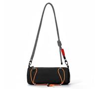 SunsoilGiant Borsa Manubrio Bici Piccola Borsa, Borsa A Tracolla Nera Con Cordino Nero, Array, Nero