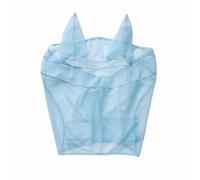 SunsoilGiant Copricapo Maschera Cavallo Antimosche Cappuccio Rete con Fori per Orecchie Visiera Trasparente Regolabile Adatto a Pascolo Allenamento Passeggiate
