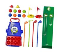 SunsoilGiant Giocattoli da Golf per Bambini, Set di Giocattoli per L'educazione al Golf, Mini Putter E Mazze da Golf per La Scuola, per Esterni E Inter, Stile a