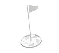 SunsoilGiant Golf Flag Putting Cup con Asta Segnaletica Foro da Golf Coperchio Tazza Accessori Leggeri in Pp Resistente Adatto per Allenamento Golfista Pratica