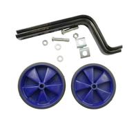 SunsoilGiant Kit di Stabilizzatori da Montare, Supporto per Rotelle di Allenamento, Stabilizzatori per Biciclette per Bambini, Rotelle di Supporto per Ragazze, Blu
