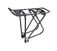 SunsoilGiant Portapacchi Posteriore per Bicicletta, Robusto Supporto per Bici da Strada, Ripiano per Bici, Portata 25 kg, Borse Laterali, Portapacchi per Biciclett
