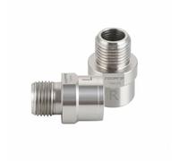 SunsoilGiant Prolunga Pedale Bici Pedale Adattatore Distanziatore Asse Acciaio Cromato Comfort Aumentato Protezione da Usura, Titanio, 16mm - Coppia Sinistra E Destra