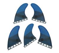 SunsoilGiant Surfboard Fin Assembly da Surf Set Thruster Accessori Tavola Ottimizzazione della Maneggevolezza E della Reattività Grazie al Design Idrodinamico