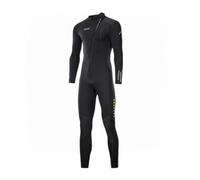 SunsoilGiant Tuta Muta per Uomo con Materiale in E Nylon per Isolamento Termico E Comfort Durante Il Nuoto con Struttura Flessibile per Movimenti Ottimali Adatta, Nero, L