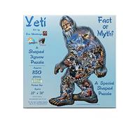 SUNSOUT INC - Yeti - Puzzle da 850 pezzi di forma speciale dell'artista: Eva Nikolskaya - Dimensioni finite 63,5 x 96,5 cm - MPN# 95017
