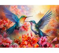 Sunsout - Puzzle Amore per i colibrì - 500 Pezzi