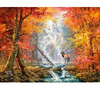 Sunsout - Puzzle Cascate Wapiti - 500 Pezzi