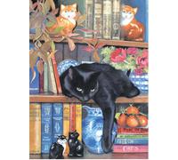 SUNSOUT INC - On The Shelf - 1000 pc Jigsaw Puzzle by Artist: Chrissie Snelling