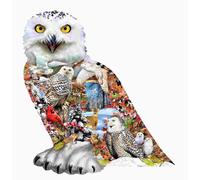 Sunsout - Puzzle Civetta delle nevi 650 - 600 Pezzi