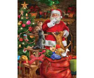 Sunsout - Puzzle Gatto fuori dal sacco - 300 Pezzi