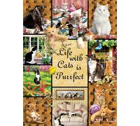 Sunsout - Puzzle I gatti rendono la vita purr-fetta - 1000 Pezzi