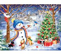 Sunsout - Puzzle Natale nel Bosco - 300 Pezzi