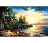 Sunsout - Puzzle Notti d'estate - 550 Pezzi