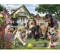 Sunsout - Puzzle Per favore gioca con noi 500XXL - 500 Pezzi
