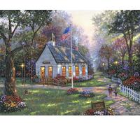 Sunsout - Puzzle Scuola di Mincy - 500 Pezzi