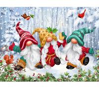 Sunsout - Puzzle Tre gnomi invernali - 300 Pezzi