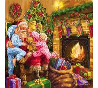 Sunsout - Puzzle Tutti amano Babbo Natale - 1000 Pezzi