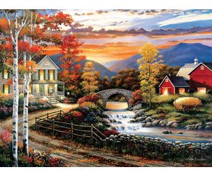 Sunsout - Puzzle Zaccheo - Babbling Creek Road - 1000 Pezzi