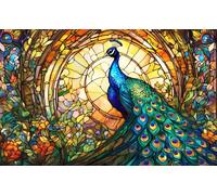 Sunsout - Puzzle ZOO del pavone - 550 Pezzi