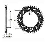 SUNSTAR 1-3532-43 Rocchetto per catena