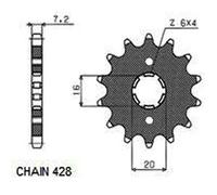 SUNSTAR 206-13 Pignone catena