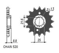 SUNSTAR 356-15 Pignone catena