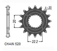 SUNSTAR 388-14 Pignone catena
