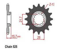 SUNSTAR 423-15 Pignone catena