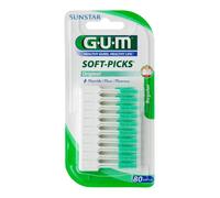 Sunstar Gum Soft-Picks Original Con Fluoruro Normale 80 unità - Igiene orale