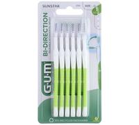 Sunstar Gum Spazzoline Interdentali 0.7mm X6 Proxabrush Bidirezionale - Gomma interdentale