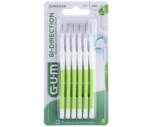 Sunstar Gum Spazzoline Interdentali 0.7mm X6 Proxabrush Bidirezionale - Gomma interdentale