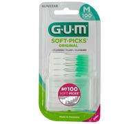 Sunstar Gum Spazzolini Interdentali Regular X100 Soft-picks + Fluoro - Spazzolino interdentale