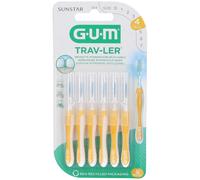 Sunstar GUM Trav-ler® Scovolino Interdentale 1.3 mm 4x6 pz Spazzolino