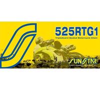 SUNSTAR SS525RTG1-96G CHAIN W-RING 525X96 GOLD CATENA DI TRASMISSIONE RTG SERIES