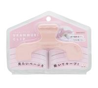 Sunstar Stationery Clip, Die Cut, Cucampuri Clip, Peach Beige, S3623335