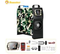 Sunster 12V 8KW Riscaldatore d'aria diesel portatile Riscaldatore tutto in uno con monitor LCD per riscaldatore di parcheggio diesel per camion con rimorchio per auto