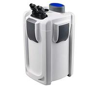 SunSun HW-702B Filtro esterno per acquari fino a 400 litri, con pompa 1.000 l/h e chiarificatore UVC da 9W, filtro a 3 stadi con mezzi e spugne filtranti inclusi