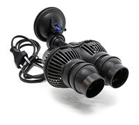 SunSun JVP-201A Pompa di movimento doppia per acquari 6000l/h 12W con supporto a ventosa