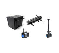 SunSun Kit ECO CBF 12000L Filtro UV e Pompa per Laghetto