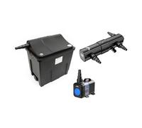 SunSun Kit ECO CBF 4000L Filtro, Pompa e UV-C per Laghetto