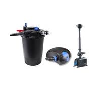 SunSun Kit PRO CPF 30000L con filtro pressurizzato UV-C e pompa professionale