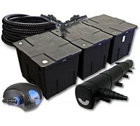 SunSun set per laghetti filtro 90000l chiarificatore 72W pompa 100W tubo 25m