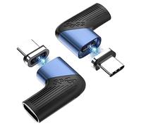 SUNTAIHO Adattatore magnetico USB C 90° PD 140W Type C connettore ricarica rapida compatibile con MacBook Pro, Pad Pro 2020/2019, laptop, tablet, telefoni e altri dispositivi USB-C